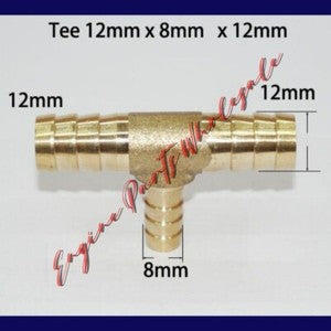 ya 18 8.3 TEE Y Union ELBOW Barb Fitting Connector Reducer Adapter Splicer Joiner to16708