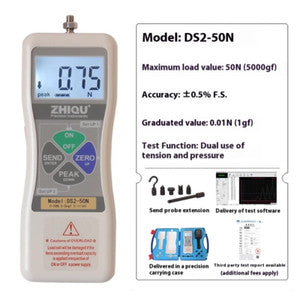 ya 26 7.28.3 High-pision DS2 Series Digital Display Push-pull Force Meter 0-100kgt