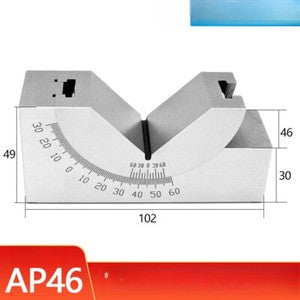 ya 26 8.1 Adjustable Angle Gauge High Pision Angle Pad Gauge V-Slope Angle Blockp