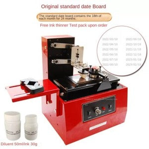 ya 26 8.1 SYM160 Environmental Desktop Electric Pad Printer Round Pad Printing Machinec