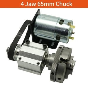 ya-26-7.28-Lathe-Woodworking-Bead-Machine-Lathe-80-Four-jaw-Chuck-Spindle-Assemblyb