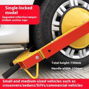 ya 26 7.28.2 Small Suction Cup Locker Car Tire Lock Wheel Lock Anti-occupation Floor Locksi