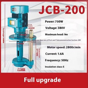 ya-26-7.28-DB-12A/40W-Efficiency-Machine-Tool-Grinder-Coolant-Circulating-Oil-Pump-220Vb