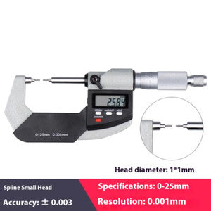 ya 26 8.1 Digital Outside Micrometer 0-25mm High Accuracy 0.001 Spiral Micrometerf