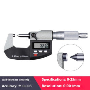 ya 26 8.1 Digital Outside Micrometer 0-25mm High Accuracy 0.001 Spiral Micrometerd