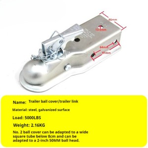 ya 26 7.28.2 Ball Cover Trailer Connector, Trailer Ball Cover, Trailer Ball Connectory