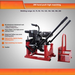 ya 26 7.28.2 Hand Push Type Manual Hot Melt Butt Welding Machine Butt Welding Machineh