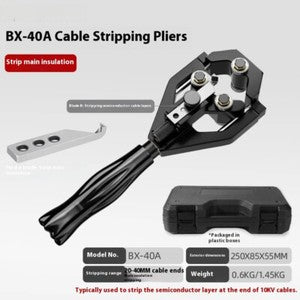 ya 26 7.28.2 Multi-function Wire Stripper BX-40 Cable Stripper 10KV Insulated Wire Overheadd
