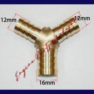 ya 18 8.4.2 TEE Y Union ELBOW Barb Fitting Connector Reducer Adapter Splicer Joiner to25328