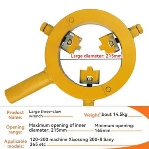 ya-26-7.28-Excavator-Forklift-Mainte-nce-Tool-Cylinder-Wrench-Hydraulic-Cylinder-Removalb