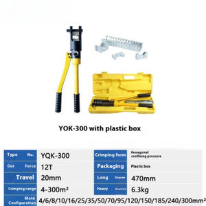ya 26 7.28.3 12 Ton Hydraulic Wire Termi l CrimperBattery Cable Lug Crimping Toolb