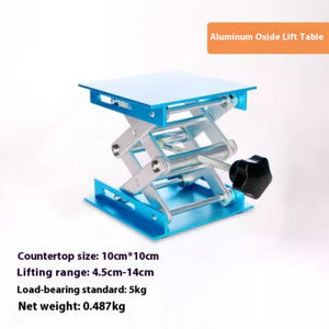 ya 26 7.28.2 Stainless Steel Aluminum Oxide Lift Table Leveler Small Manual Platform Lifterf