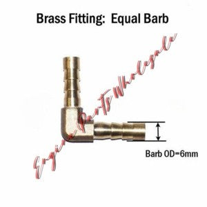 ya 18 8.4.2 TEE Y Union ELBOW Barb Fitting Connector Reducer Adapter Splicer Joiner to25160