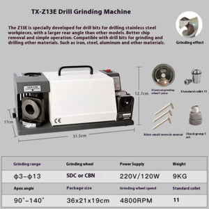 ya 26 7.28.3 Drill Grinding Machine Industrial Drill Grinding Machine Twist Bit Renovationx
