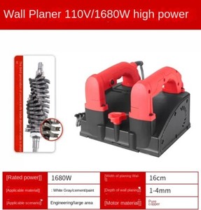 ya 26 8.1 Fully Automatic Wall Grinder Electric Planer Efficient Wall Planing Concretec