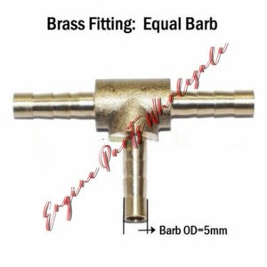 ya 18 8.3 TEE Y Union ELBOW Barb Fitting Connector Reducer Adapter Splicer Joiner to18090