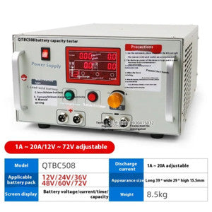 ya 26 7.28.3 QTBC393/508 Battery Capacity Testing Electric Vehicle Battery Dischargere