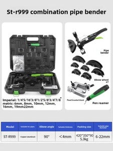 ya 26 7.28.3 Hand Bender Tool Set 6-22mm Standard Manual Copper Pipe Made of Steele