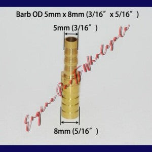 ya 18 8.3 TEE Y Union ELBOW Barb Fitting Connector Reducer Adapter Splicer Joiner to16252