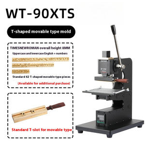 ya 26 7.28.2 Small Manual Hot Stamping and Embossing Quick Die Change Labelling Machinej