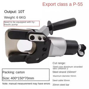 ya 26 7.28.3 Cu Alu Cable Cannot Be Cut Steel Wire Rope Hydraulic Cable Cutter P-45/55b