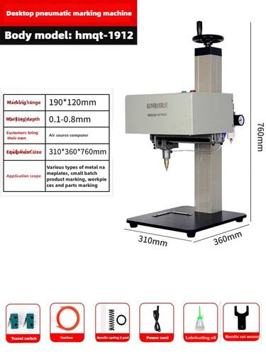ya 26 8.1 Metal Label Marking Machine Touch S n Electropneumatic Engraving Machineb