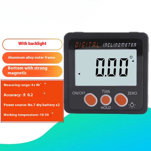 ya 26 7.28.2 Laser Digital Protractor Horizontal Protractor Inclinometer Inclinometerg