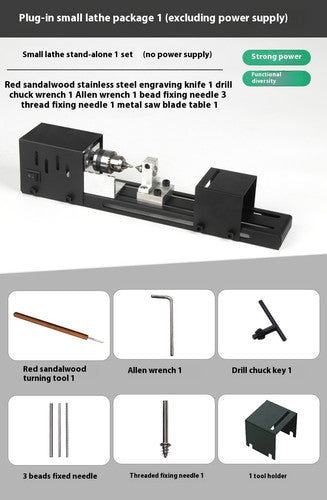 ya 26 7.28.3  ature Beads Small Lathe Bead Machine DIY Woodworking Lathei