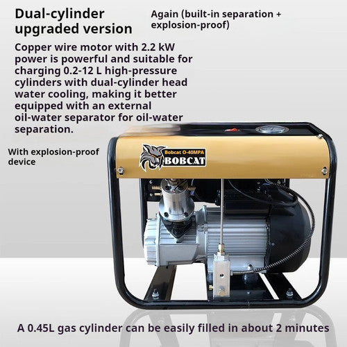 ya 26 8.1 Air Pump Electric High-pressure Air Pump Compressor 30mpa Water Coolingg