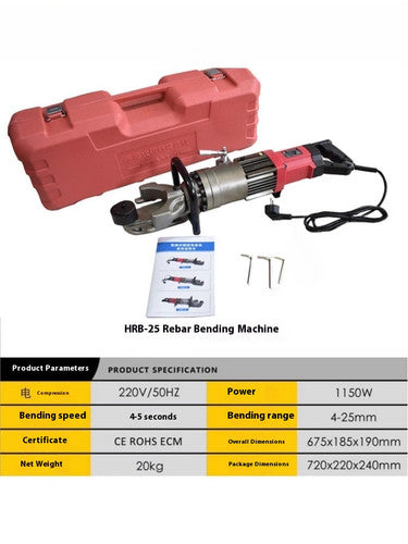 ya 26 8.1 Electro-hydraulic Portable Rebar Fast Bending Machine Handheld StraighteningToolc