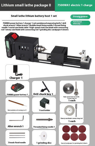 ya 26 7.28.3  ature Beads Small Lathe Bead Machine DIY Woodworking Lathee