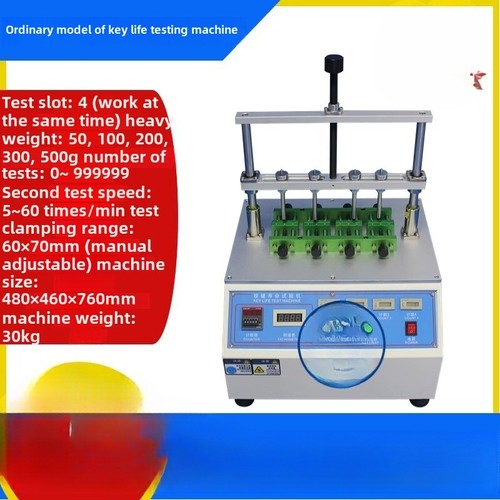 ya 26 7.28.2 Button Life Tester Four-station Switch Button Life Tester Press Fatigueb