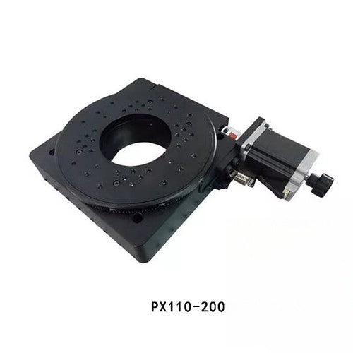ya 26 7.28.2 High Pision Motorized Rotary Table Indexing Angle Turntable PX110-60b