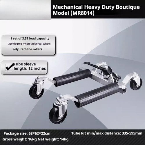 ya 26 8.1 Imported Shifting Hydraulic Tools Universal Wheel Foot Barricade Mobile Cari