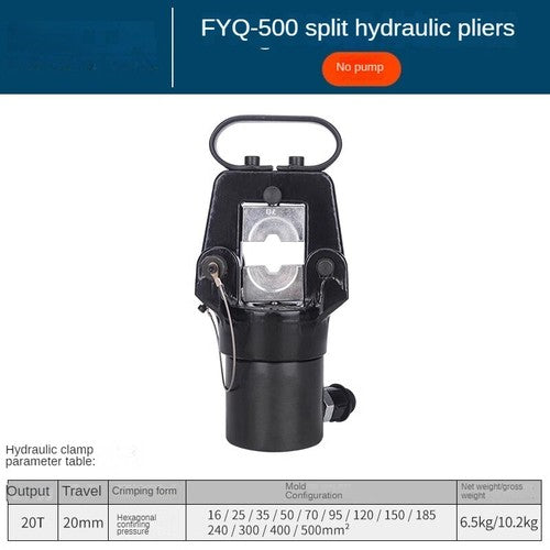 ya 26 7.28.2 Portable Split Hydraulic Clamp CO-400 16-400mm2 Cable Lug Split Crimpery
