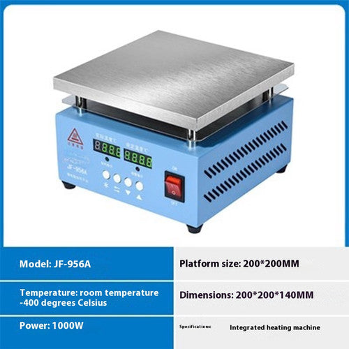 ya 26 8.1 Dual Display Heating Plate LED Bead Welding Table Adjustable Ironing Machinec