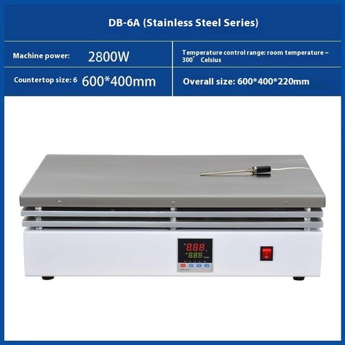ya 26 8.1 Electronic Hot Plate Heating Table Platform Digital Thermostat Stainless Steelp