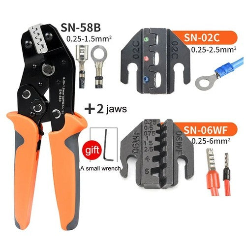 ya 26 7.28.2 Multi-function Crimping Pliers Interchangeable Mould Cold Press Plierse