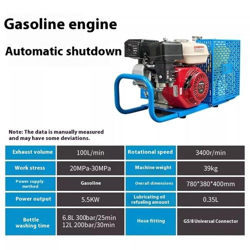 ya 26 8.1 Air Pump Electric High-pressure Air Pump Compressor 30mpa Water Coolinge