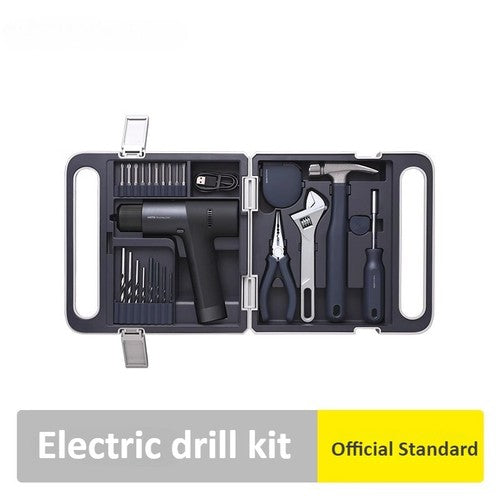 ya 26 8.1 12v Electric Drill Tool Kit, Multi-function Combi tion Electric Screwdriverb