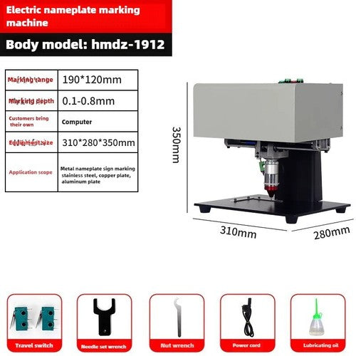 ya 26 8.1 Metal Label Marking Machine Touch S n Electropneumatic Engraving Machineg