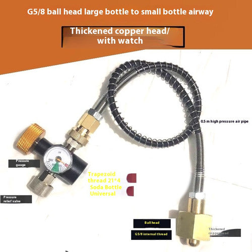 ya 26 7.28.2 Air Valve Regulator Fill Station Disconnect Hose For PCP Air Tank Toolj