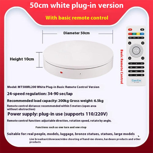 ya-26-7.28-Automatic-Turntable-Display-Table-Remote-Control-Speed-Plug-in-Chargingm