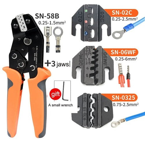 ya 26 7.28.2 Multi-function Crimping Pliers Interchangeable Mould Cold Press Pliersd