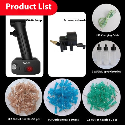 ya 26 7.28.2 No-clean Airbrush , Model Spray Painting, Air Pump Paint Painting, Portablec
