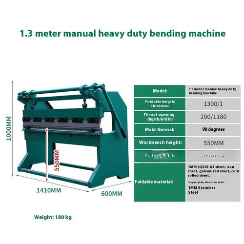 ya 26 7.28.3 Small Manual Bending Machine Pneumatic Bending Machine Press Bending Machinej