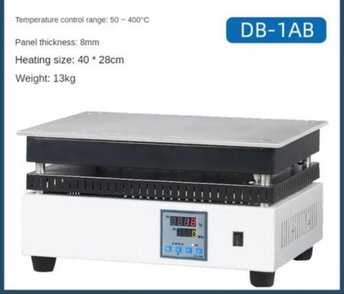 ya 26 8.1 Electronic Hot Plate Heating Table Platform Digital Thermostat Stainless Steelu