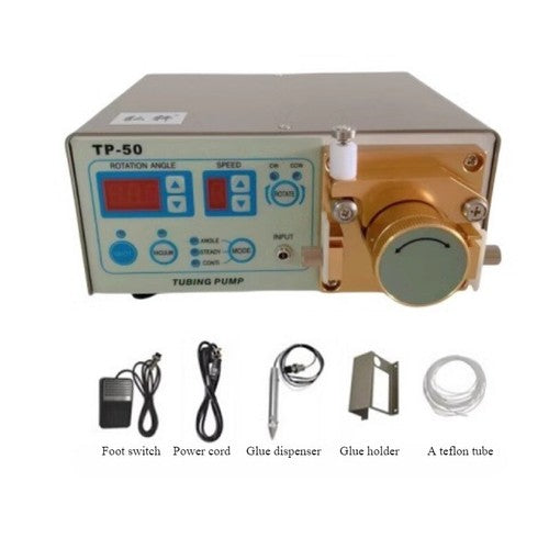 ya 26 7.28.2 Peristaltic Dispensing Machine MT-410 Fast Drying Glue TP-50 Dispensing Machinel