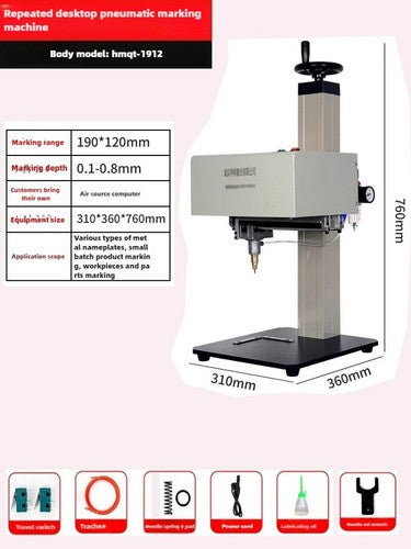 ya 26 8.1 Metal Label Marking Machine Touch S n Electropneumatic Engraving Machinec