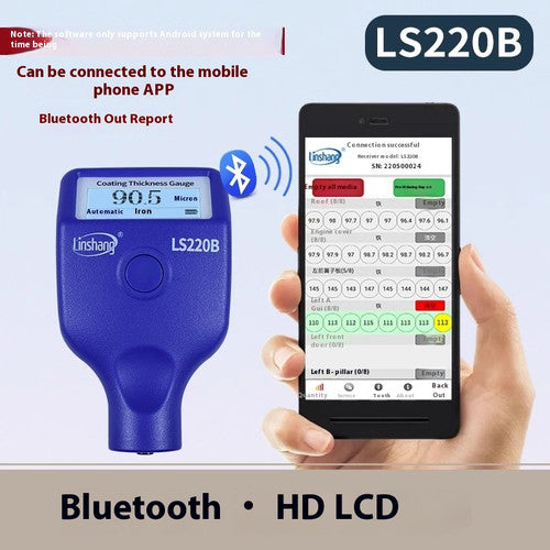 ya 26 7.28.2 LS235 Paint Thickness Gauge High Accuracy Paint Coating Thickness Gaugeb